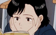 网红吃瓜头像卡通版男生,萌态可掬的瓜界新宠